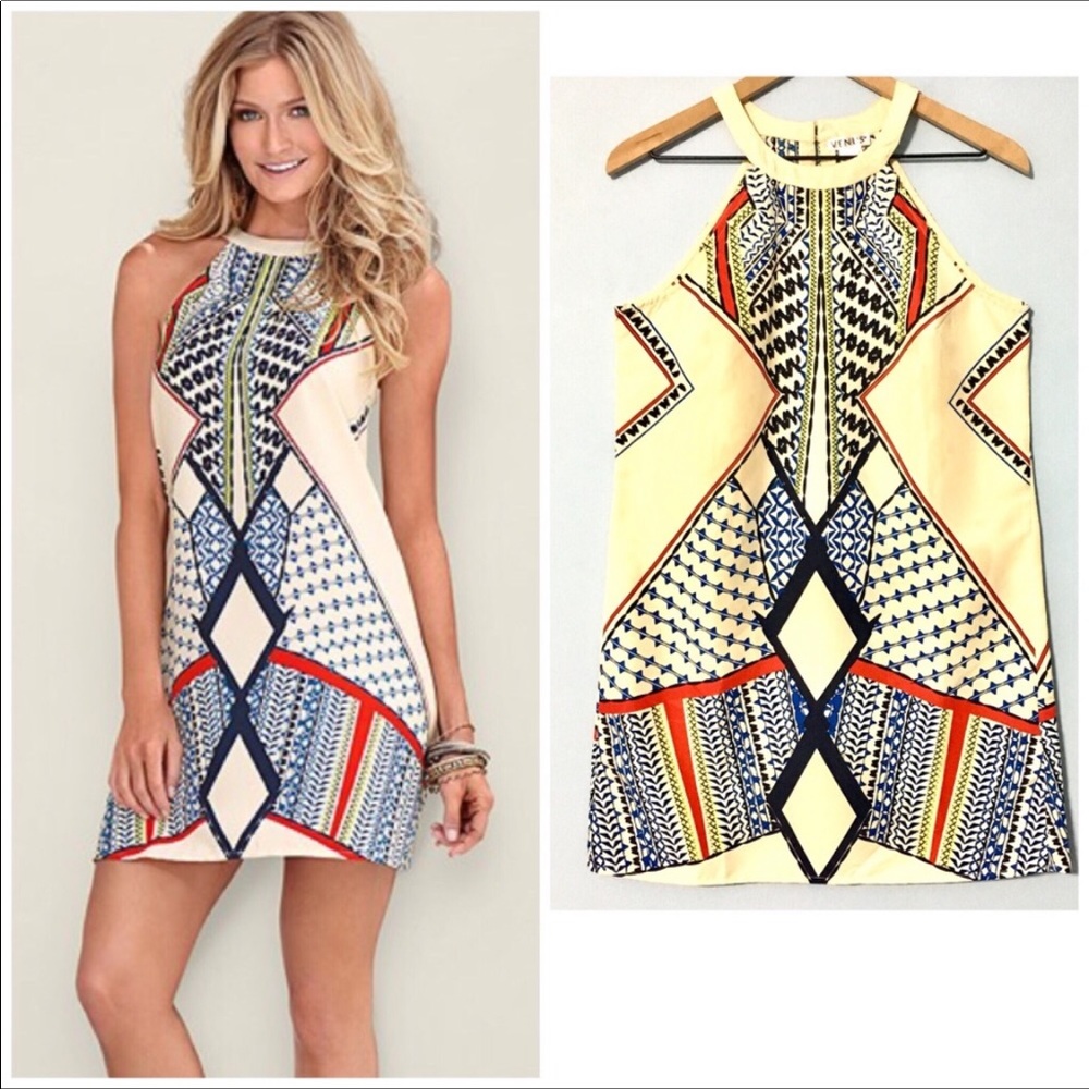 Venus printed dress
